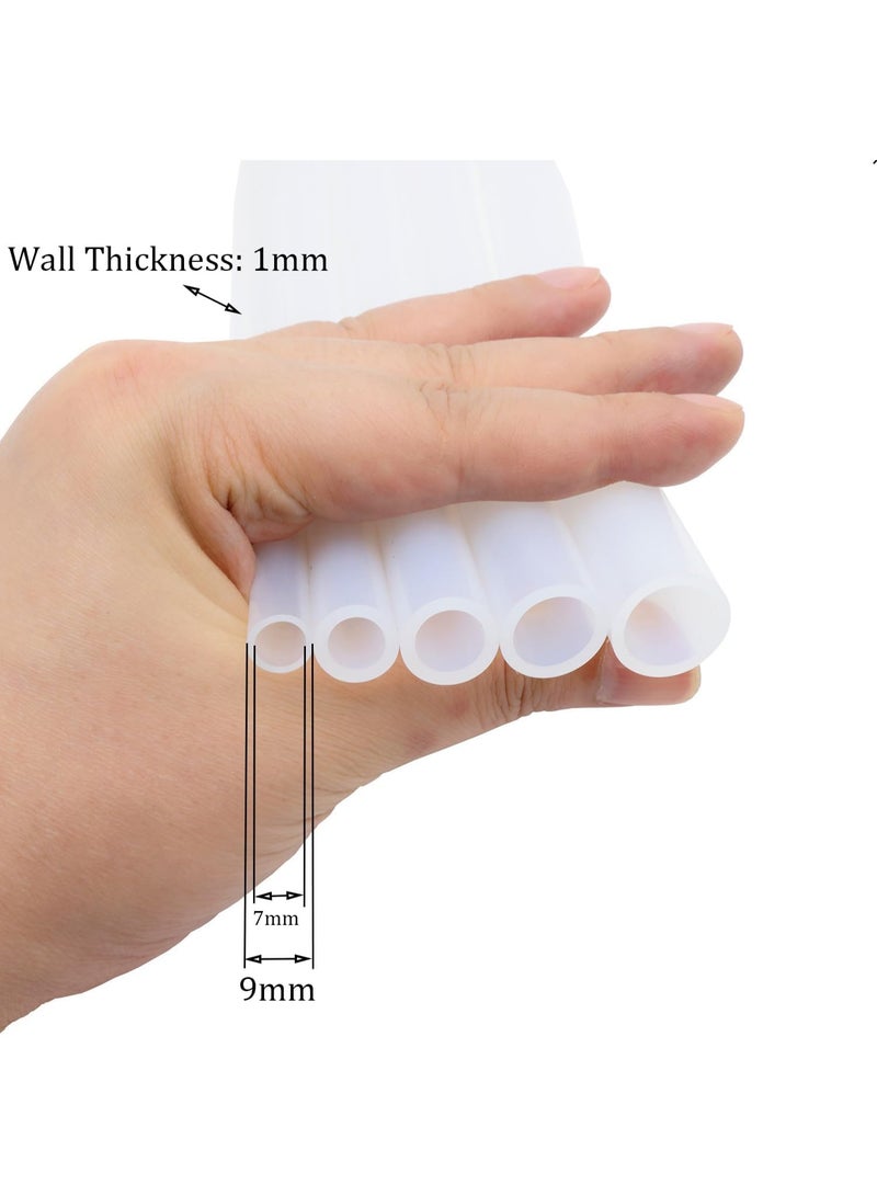 أنبوب السيليكون ، أنبوب مطاط السيليكون المرن الشفاف ، خرطوم بخار الماء الشفاف - Image 2